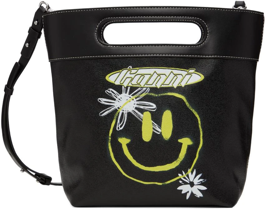 商品Ganni|Black Small Tote,价格¥732,第1张图片
