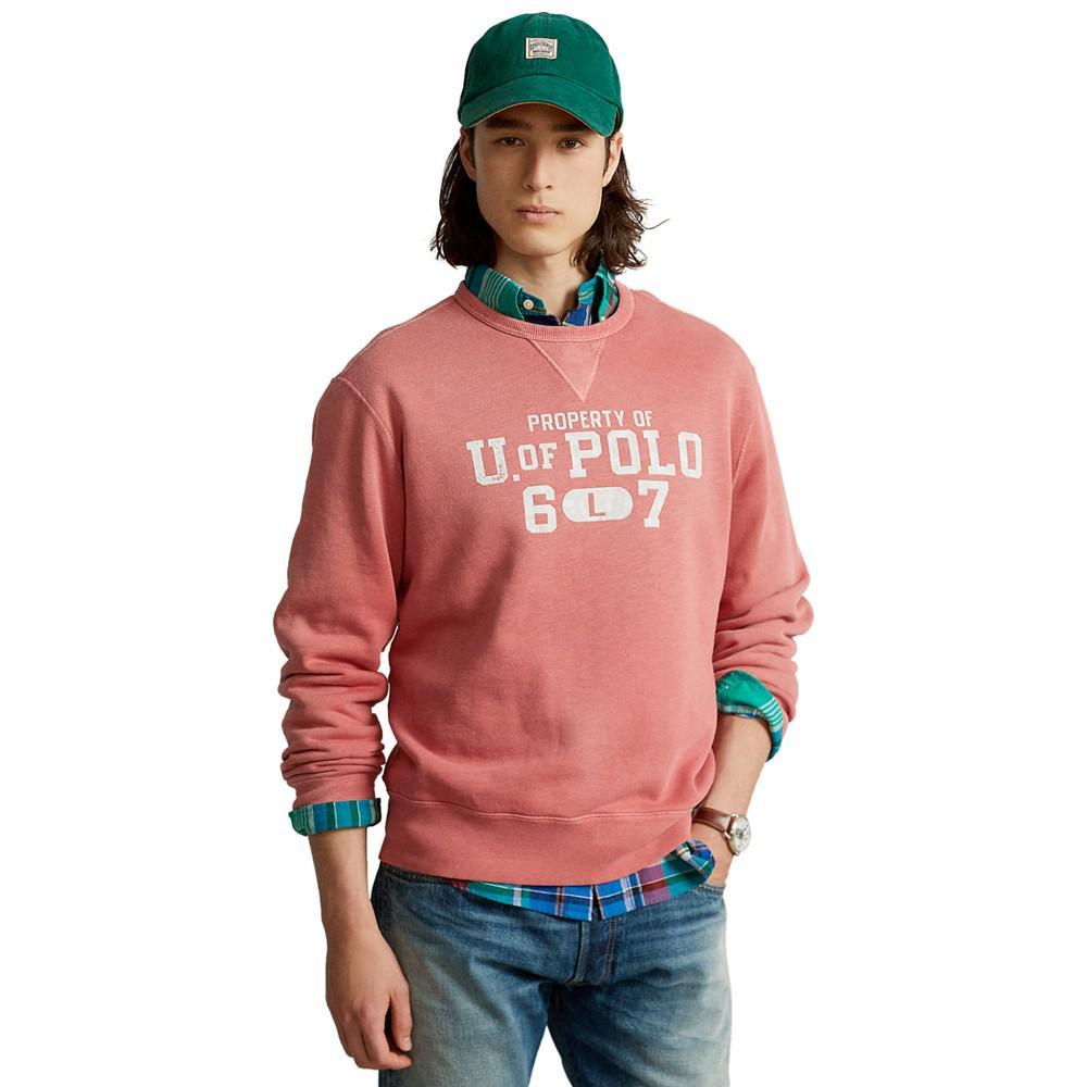 商品Ralph Lauren|Men's U of Polo Fleece Sweatshirt,价格¥724,第1张图片