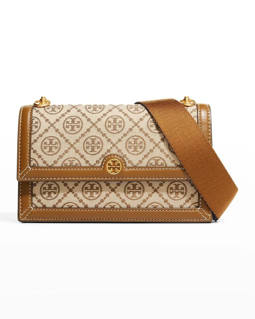 商品Tory Burch|T Monogram Jacquard Mini Crossbody Bag,价格¥3075,第1张图片