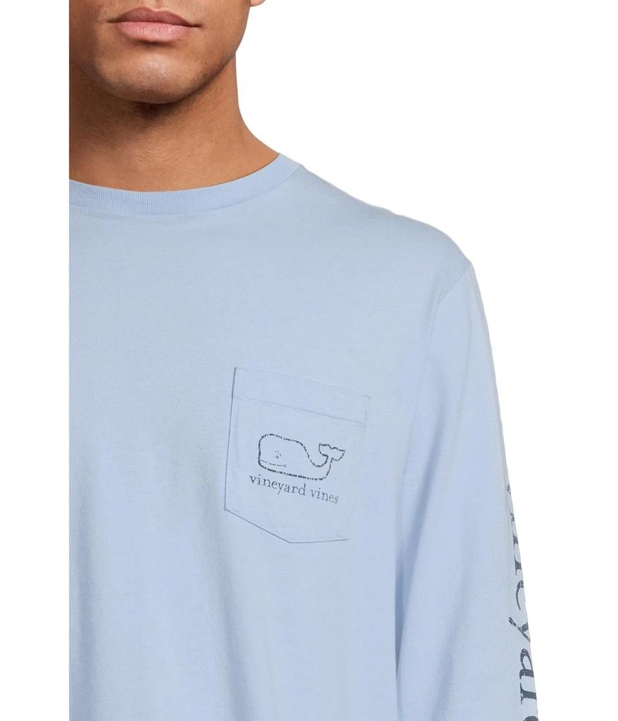 商品Vineyard Vines|Long Sleeve Vintage Whale Pocket T-Shirt,价格¥199,第4张图片详细描述
