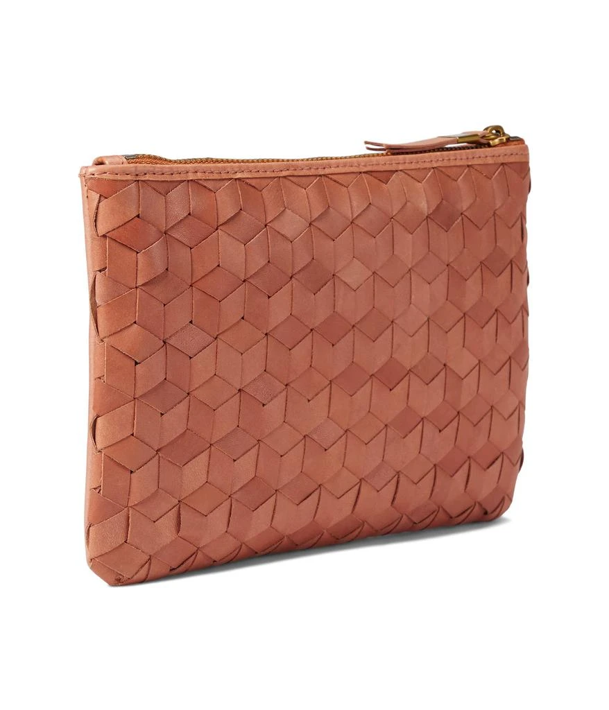 商品Madewell|The Leather Pouch Clutch: Woven Edition,价格¥487,第2张图片详细描述