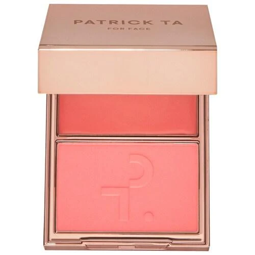 商品PATRICK TA|Major Headlines Double-Take Crème & Powder Blush Duo,价格¥297,第1张图片