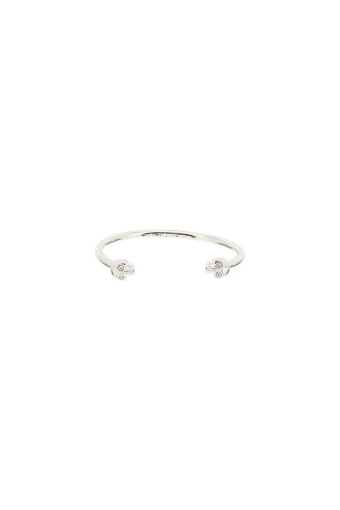 商品Alexander McQueen|CUFF BRACELET WITH SKULLS,价格¥651,第1张图片