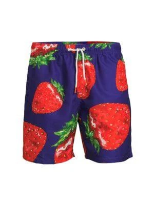 商品Negative Space|Strawberry Print Shorts,价格¥120,第3张图片详细描述