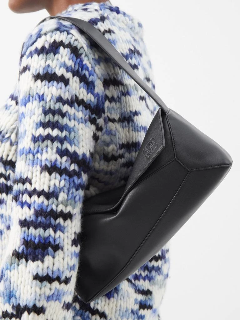 商品Loewe|Puzzle Hobo leather shoulder bag,价格¥19908,第2张图片详细描述