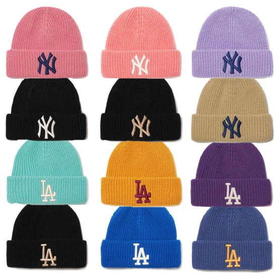 商品MLB|【Brilliant|包邮包税】MLB 美联棒 秋冬时尚 针织 毛线帽 多色 NY标 3ABNM0716,价格¥188,第1张图片
