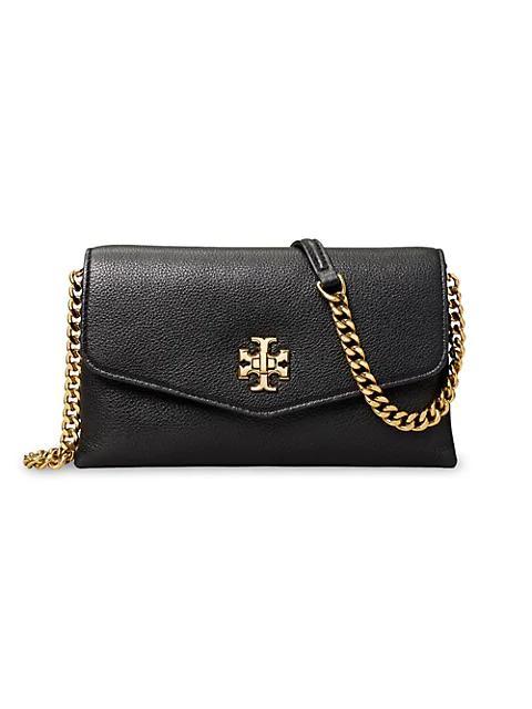 商品Tory Burch|Kira Leather Wallet-On-Chain,价格¥1533,第1张图片