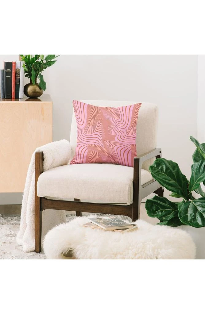 商品DENY Designs|Pink Future by Gabriela Fuente Outdoor Throw Pillow,价格¥180,第2张图片详细描述