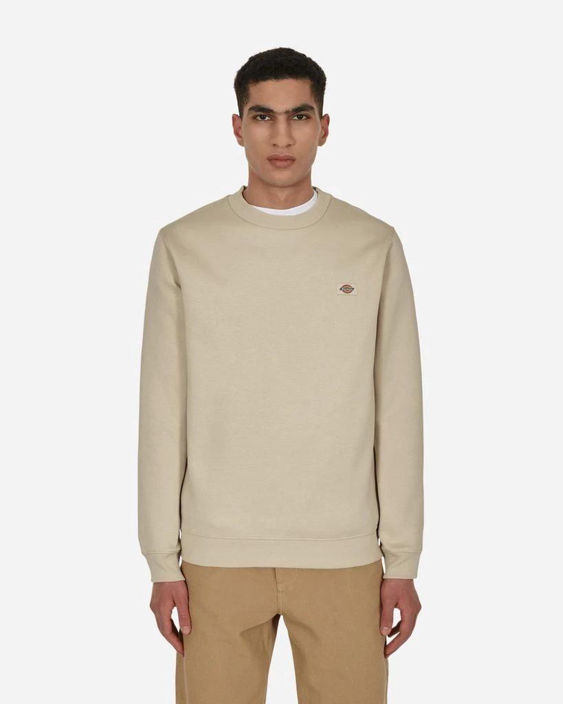 商品DICKIES|Oakport Crewneck Sweatshirt Beige,价格¥236,第1张图片