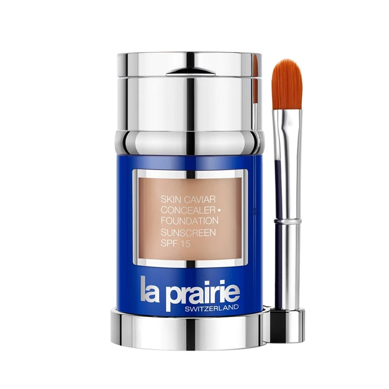 商品La Prairie|La Prairie莱珀妮鱼子精华干湿两用粉底液遮瑕膏30ml #Pêche,价格¥1329,第1张图片