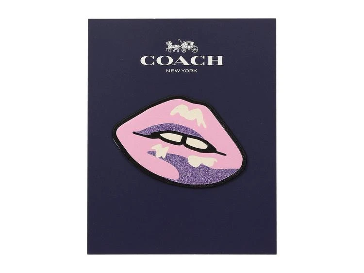 商品Coach|嘴唇徽章贴,价格¥68,第1张图片