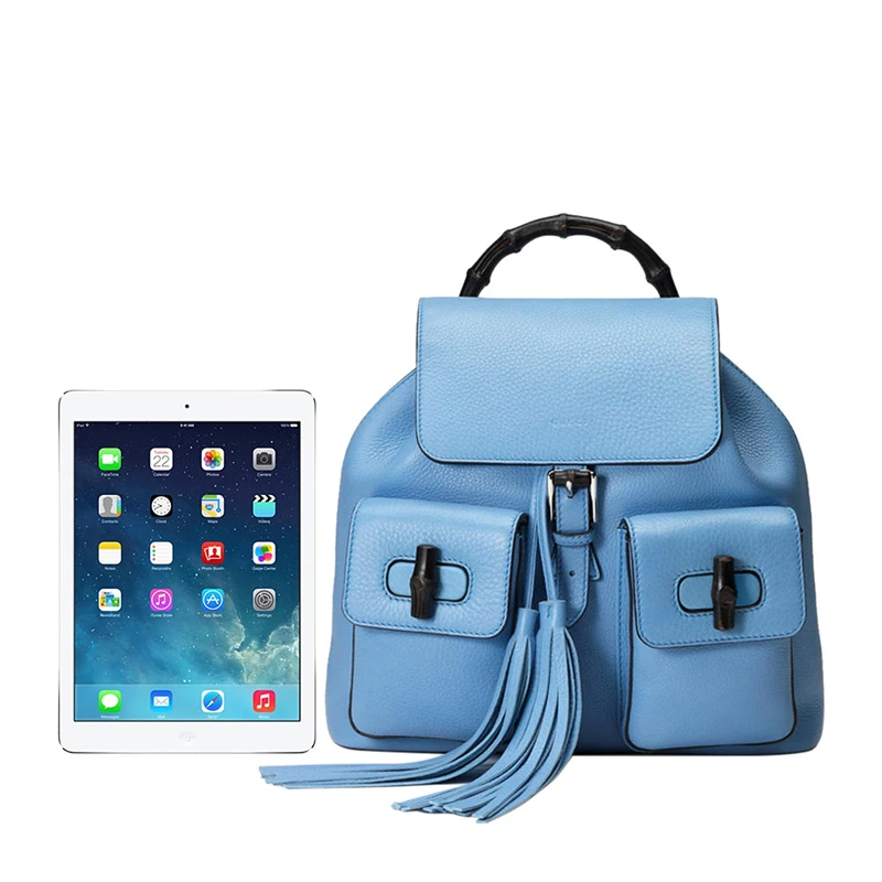 GUCCI 蓝色女士双肩包 370833-A7M0N-4503 商品