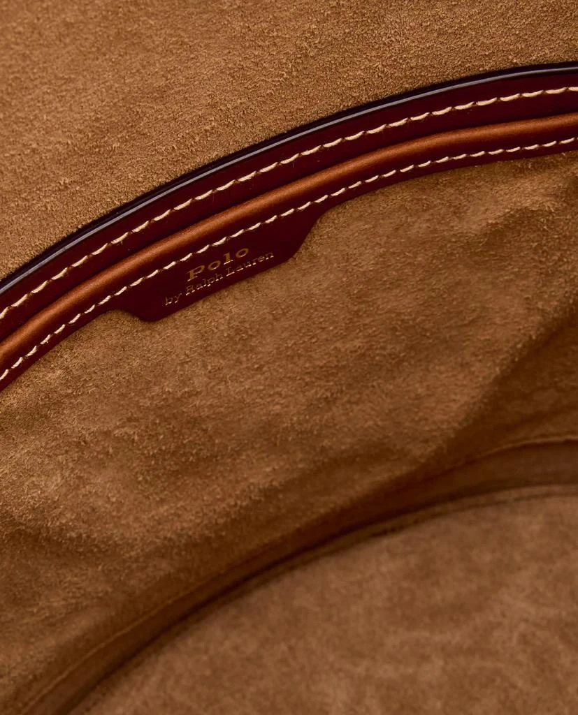 商品Ralph Lauren|Medium Bucket Leather Shoulder Bag,价格¥4857,第3张图片详细描述