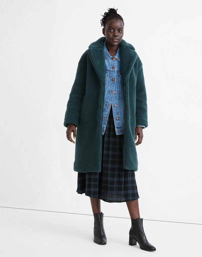 商品Madewell|(Re)sourced Sherpa Teddy Coat,价格¥793,第1张图片