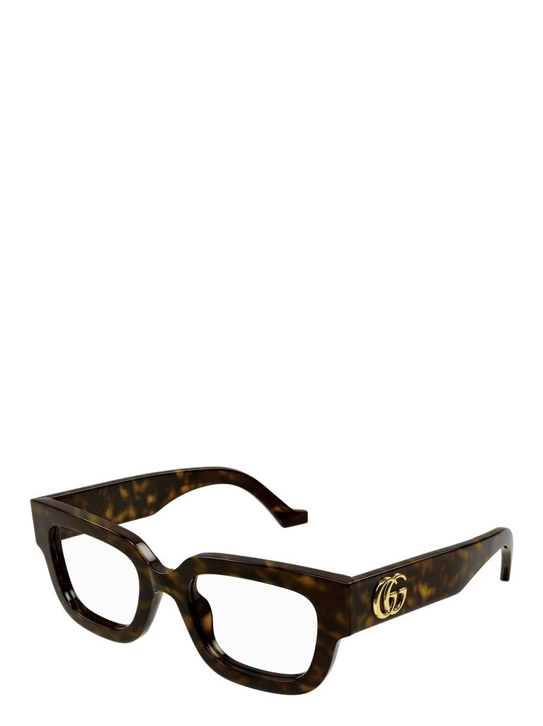 商品Gucci|Gucci Eyewear	Square Frame Glasses,价格¥2141,第2张图片详细描述