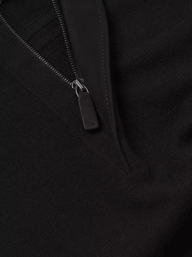 商品Zegna|Black Oasis Cashmere Sweater,价格¥11734,第5张图片详细描述