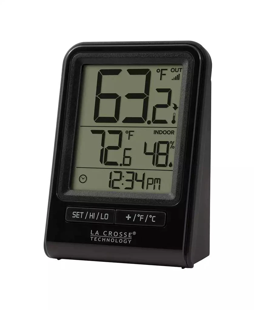 商品La Crosse Technology|308-1409BT Wireless Temperature Station with Time,价格¥217,第3张图片详细描述