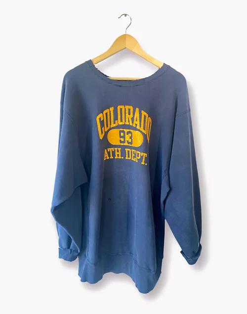 The Curatorial Dept. Vintage Champion Reverse Weave Colorado Athletic Dept. Sweatshirt商品第4张图片规格展示