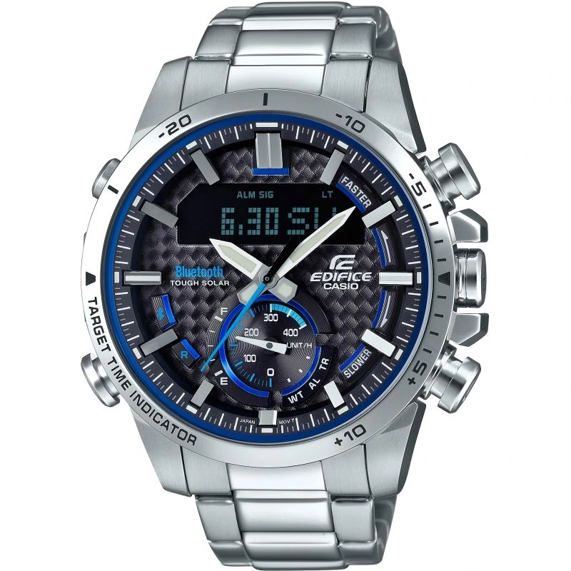 商品Casio|Mens Casio Edifice Bluetooth Watch ECB-800D-1AEF 卡西欧手表,价格¥1800,第1张图片
