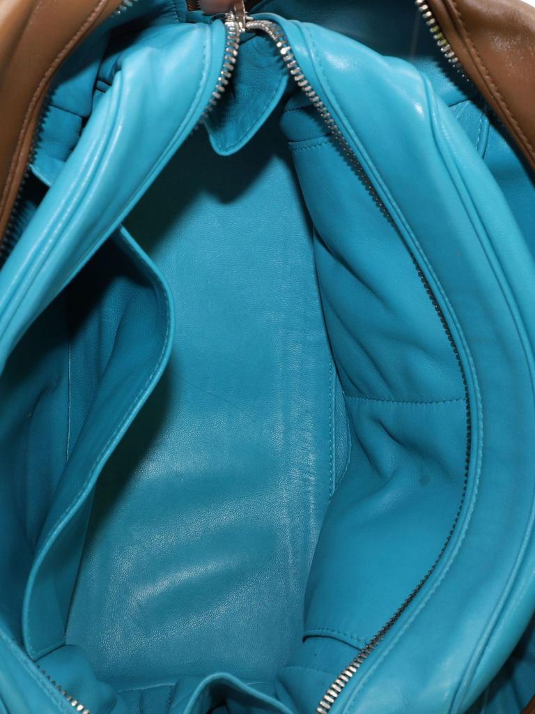 Prada Inside Shoulder Bag In Tan Leather商品第3张图片规格展示