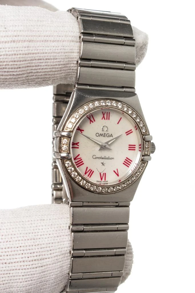 商品[二手商品] Omega|Omega Silver Constellation Quadrella Watch,价格¥31864,第5张图片详细描述