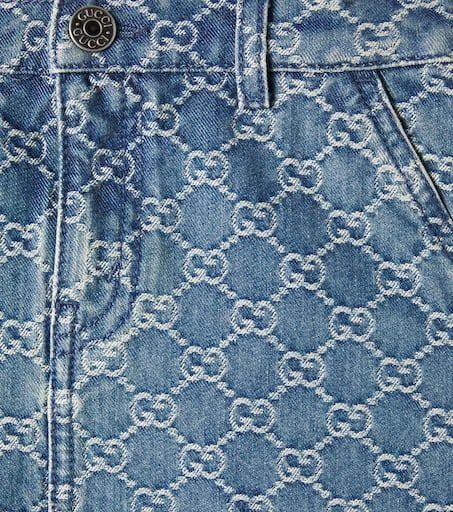 商品Gucci|GG帆布牛仔半身裙,价格¥5006,第3张图片详细描述