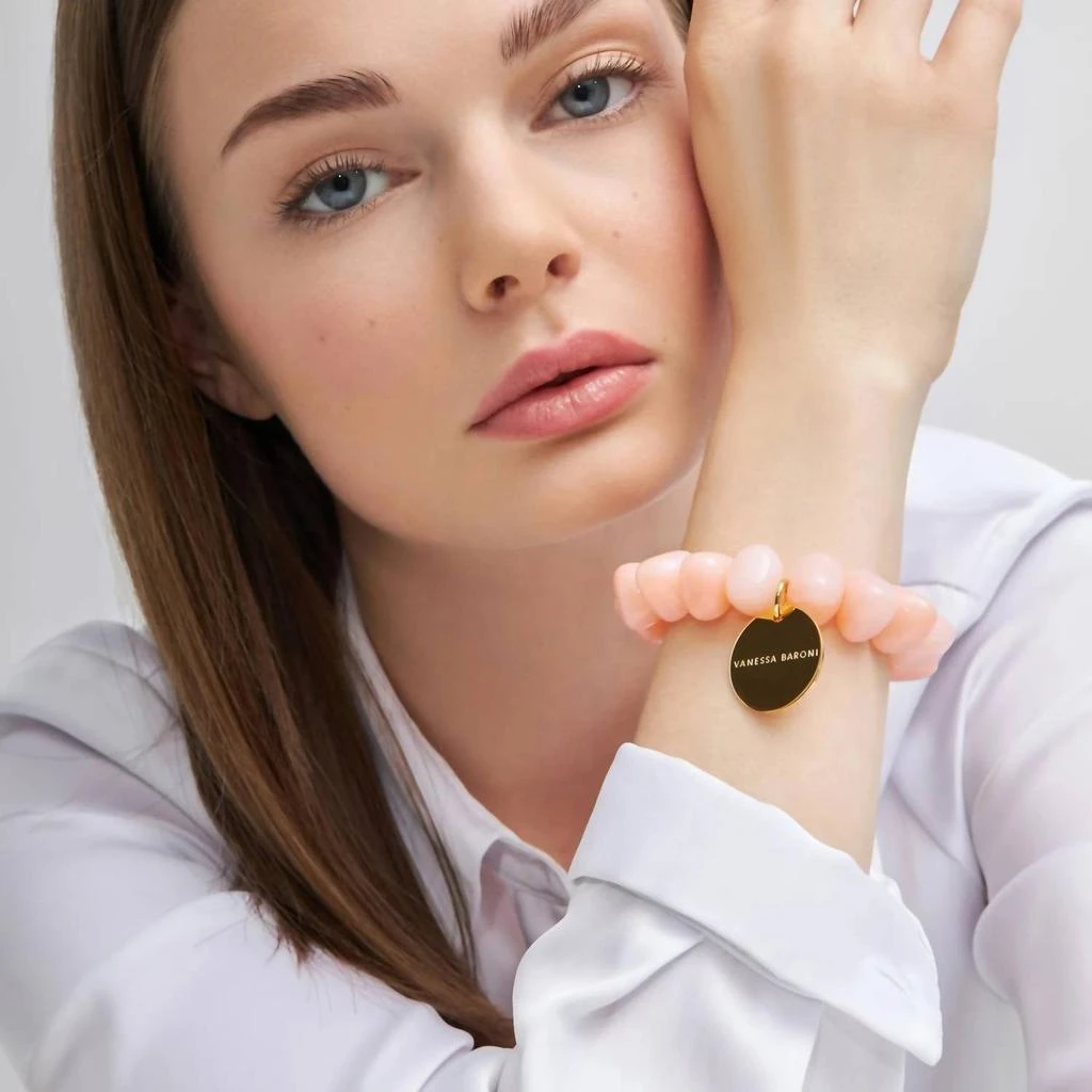 商品Vanessa Baroni|Vanessa Baroni - Women's Stone Flex Bracelet,价格¥495,第3张图片详细描述