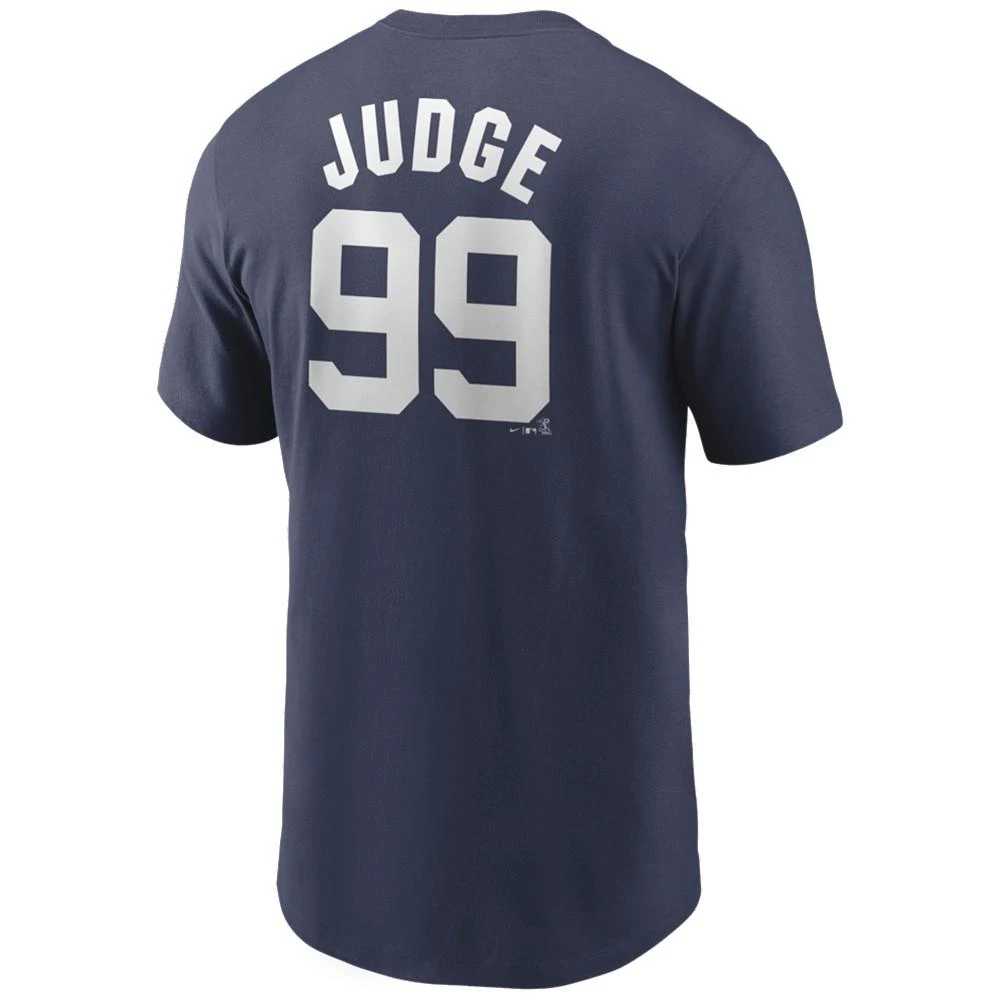 商品NIKE|Men's Aaron Judge New York Yankees Name and Number Player T-Shirt,价格¥240,第1张图片