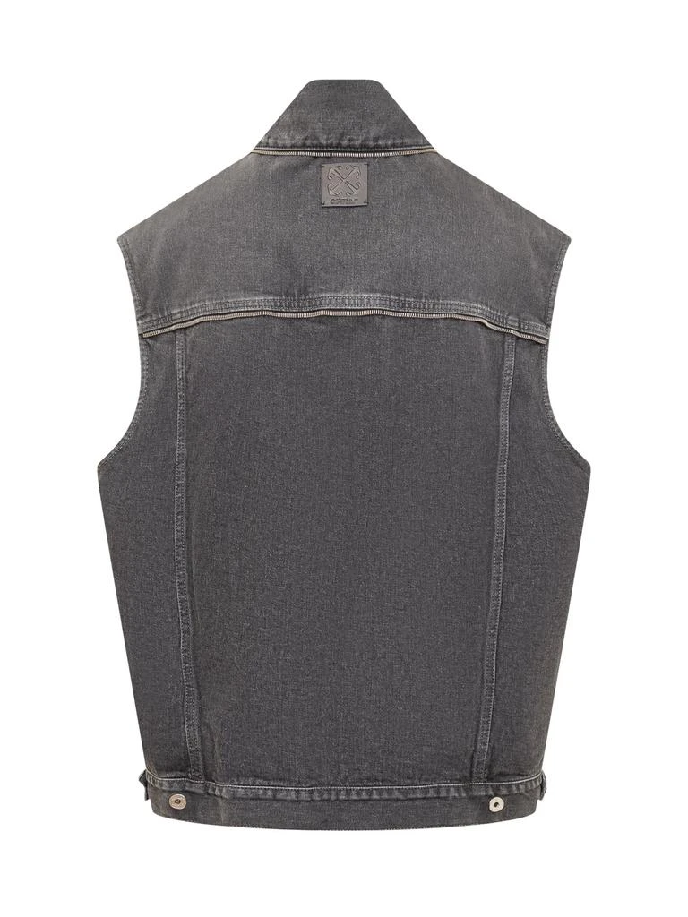 商品Off-White|Zip Denim Over Vest,价格¥3541,第2张图片详细描述