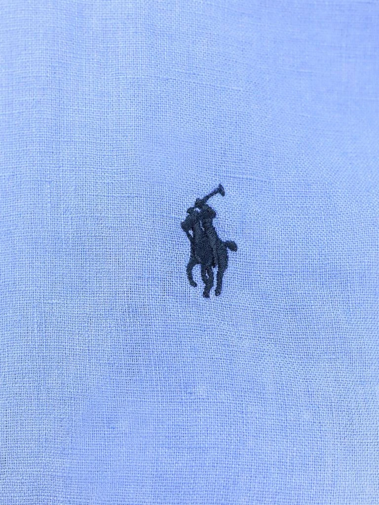 商品Ralph Lauren|Polo Ralph Lauren Logo Embroidered Curved Hem Polo Shirt,价格¥880,第3张图片详细描述