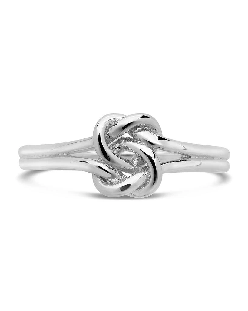 商品Sterling Forever|Sterling Silver Intricate Knot Ring,价格¥183,第3张图片详细描述