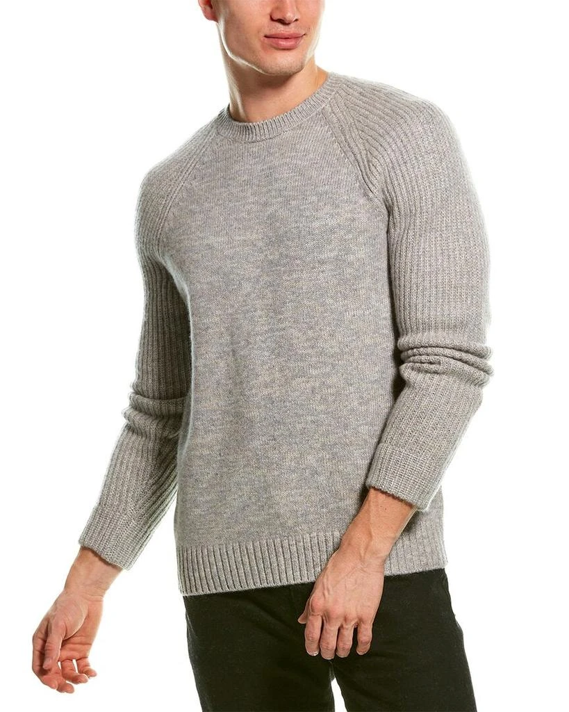 商品Vince|Vince Marled Raglan Wool & Cashmere-Blend Top,价格¥811,第1张图片