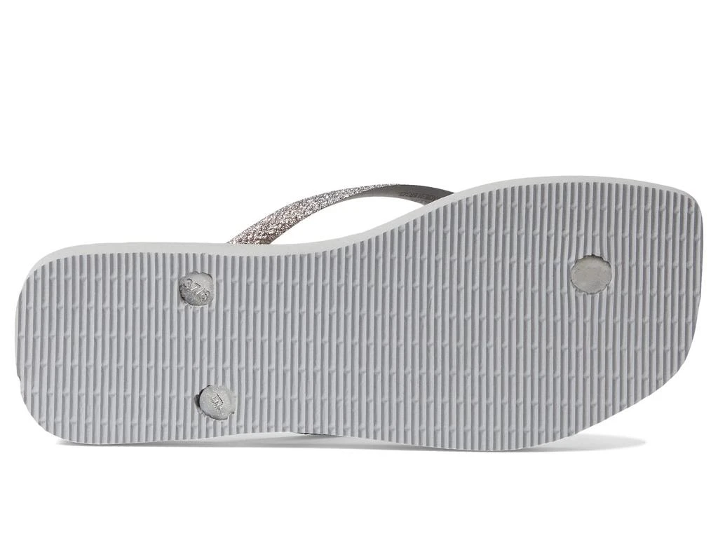 商品Havaianas|Slim Square Glitter Flip Flop Sandal,价格¥147,第3张图片详细描述