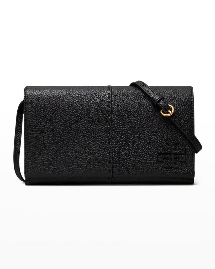 商品Tory Burch|McGraw Wallet Leather Crossbody Bag,价格¥2082,第1张图片