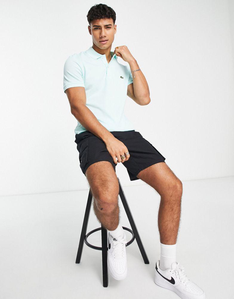 Lacoste slim fit pique polo in mint green商品第3张图片规格展示