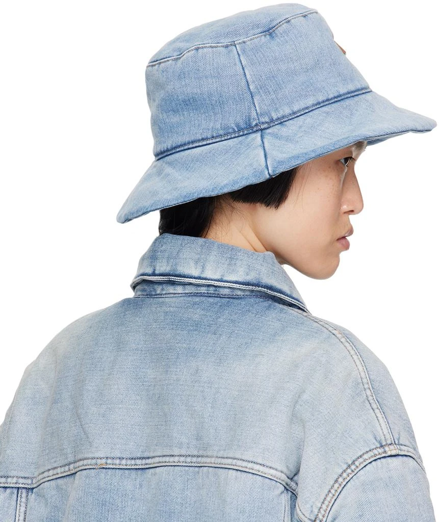 商品Acne Studios|Blue Padded Denim Bucket Hat,价格¥864,第3张图片详细描述