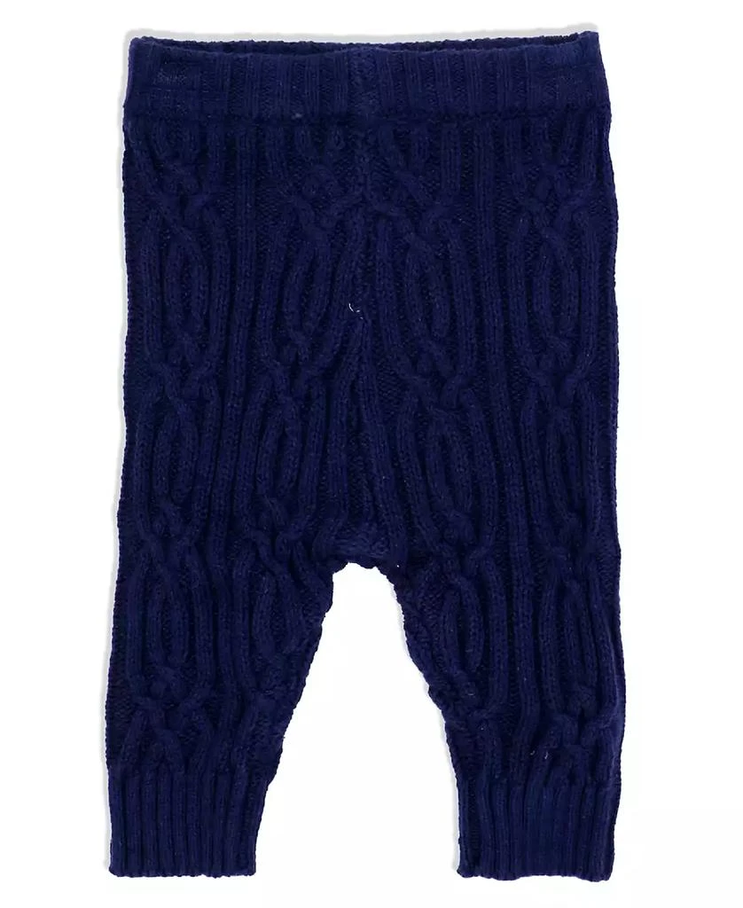 商品Little Gent|Baby Boys Shawl Collar Knit Cardigan and Pants, 2 Piece Set,价格¥296,第3张图片详细描述