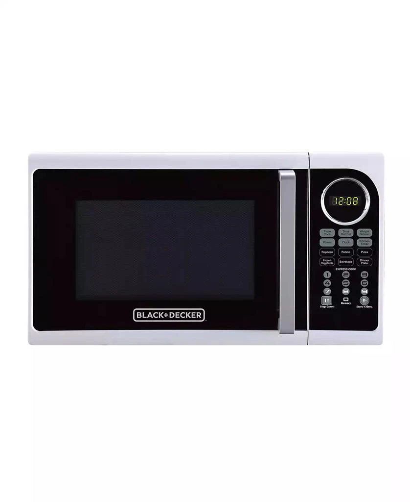 商品Black & Decker|0.9 Cubic Feet Pull Handle Microwave,价格¥1286,第1张图片