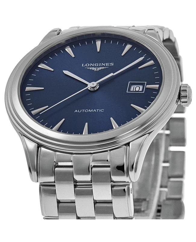 商品Longines|Longines Flagship Automatic Blue Dial Stainless Steel Men's Watch L4.984.4.92.6,价格¥8043,第2张图片详细描述