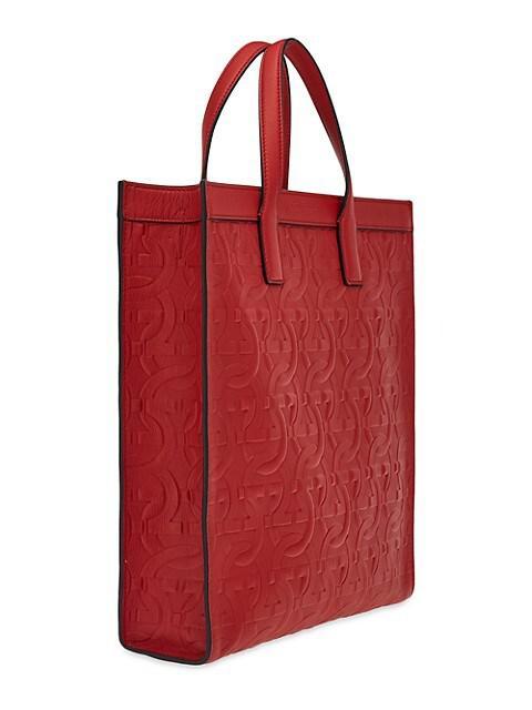 商品Salvatore Ferragamo|Large Travel Embossed Monogram Print Tote,价格¥13096,第5张图片详细描述