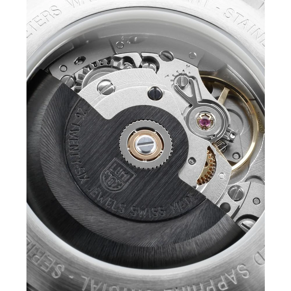 商品Luminox|Men's Swiss Automatic Sport Timer Black Leather Strap Watch 42mm,价格¥10505,第5张图片详细描述