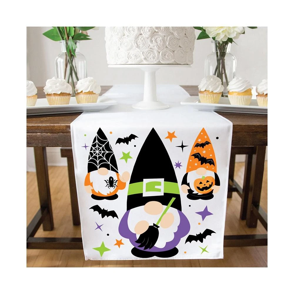 商品Big Dot of Happiness|Halloween Gnomes - Spooky Fall Party Table Decor - Cloth Table Runner 13 x 70 in,价格¥201,第3张图片详细描述