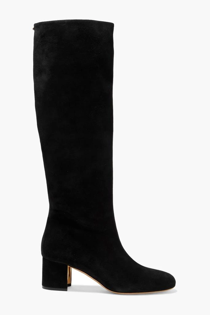 商品Salvatore Ferragamo|Vetto suede knee boots,价格¥2238,第1张图片