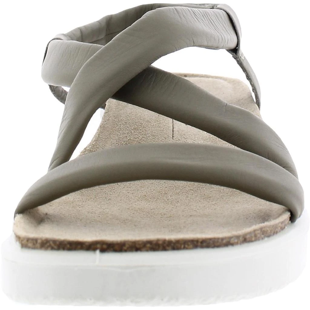 商品ECCO|ECCO Womens Corksphere Leather Open To Footbed Sandals,价格¥246,第4张图片详细描述