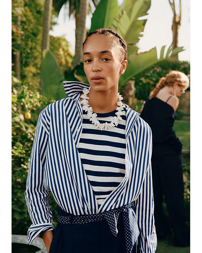 商品Ralph Lauren|Striped Long Sleeve Cotton Shirt,价格¥1259,第3张图片详细描述