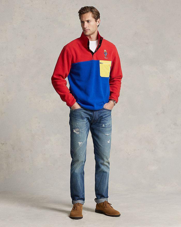 商品Ralph Lauren|Colorblocked Polo Bear Pullover,价格¥968,第4张图片详细描述