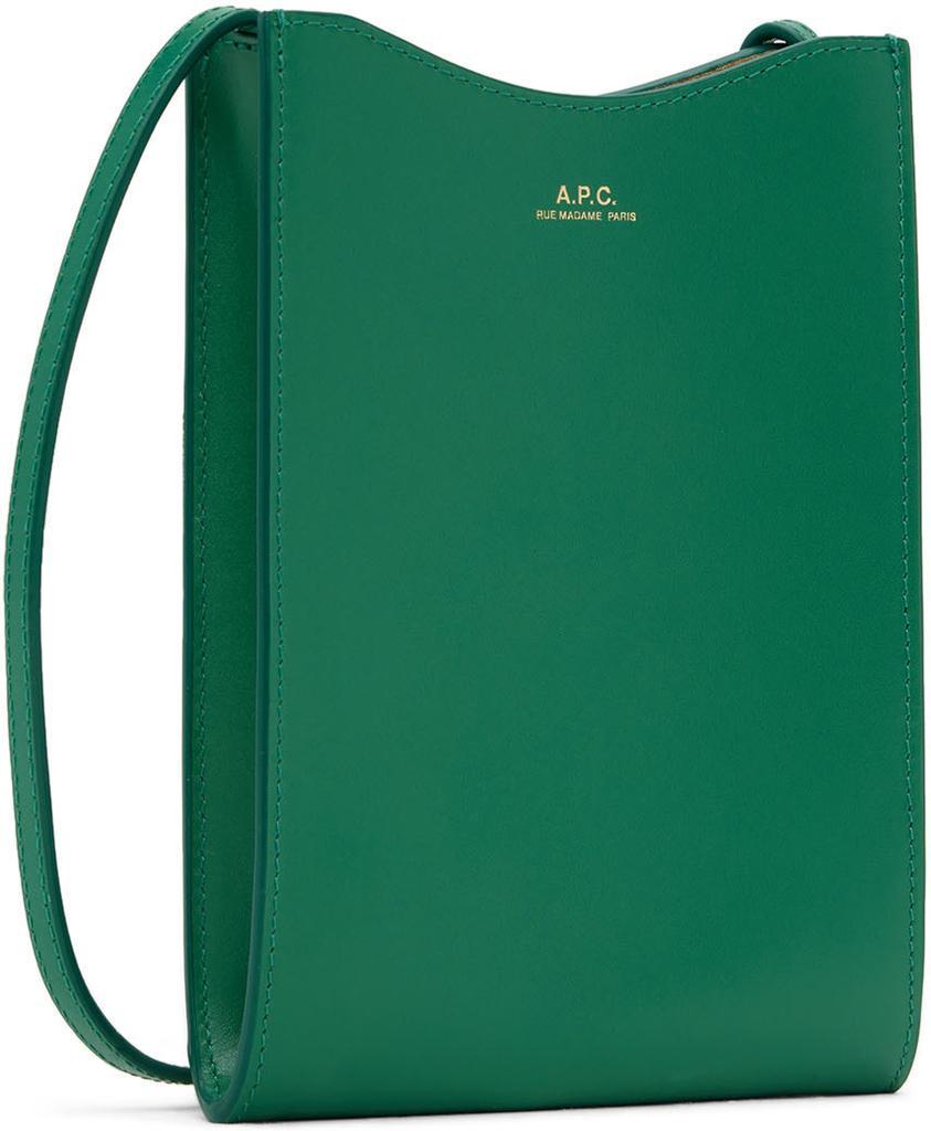 商品A.P.C.|绿色 Jamie 挂颈包,价格¥1587,第4张图片详细描述