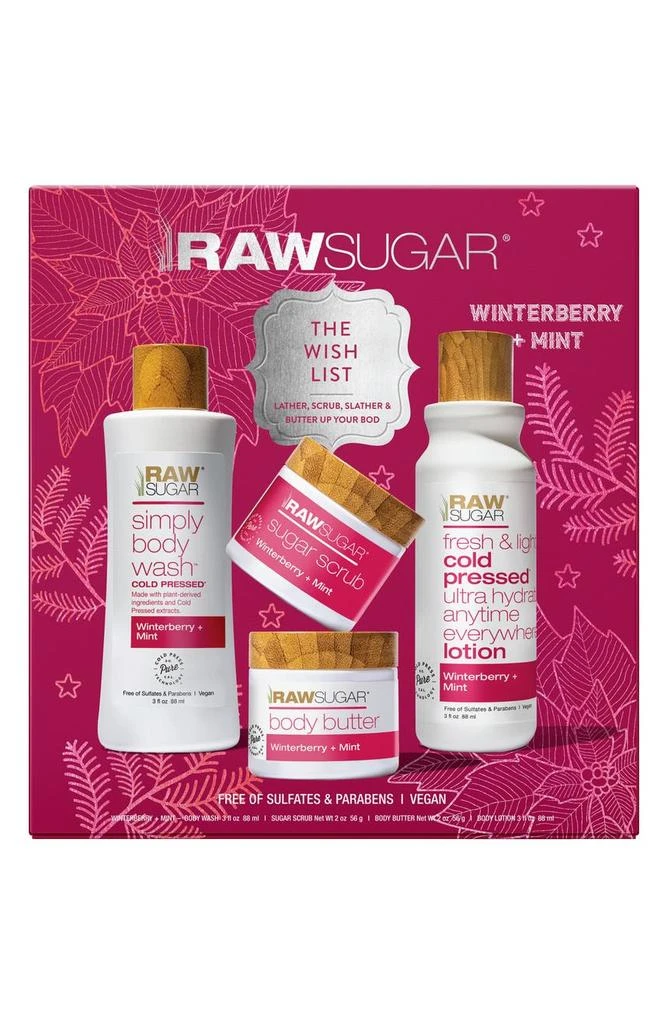 商品Raw Sugar|The Wish List Gift Set,价格¥82,第3张图片详细描述