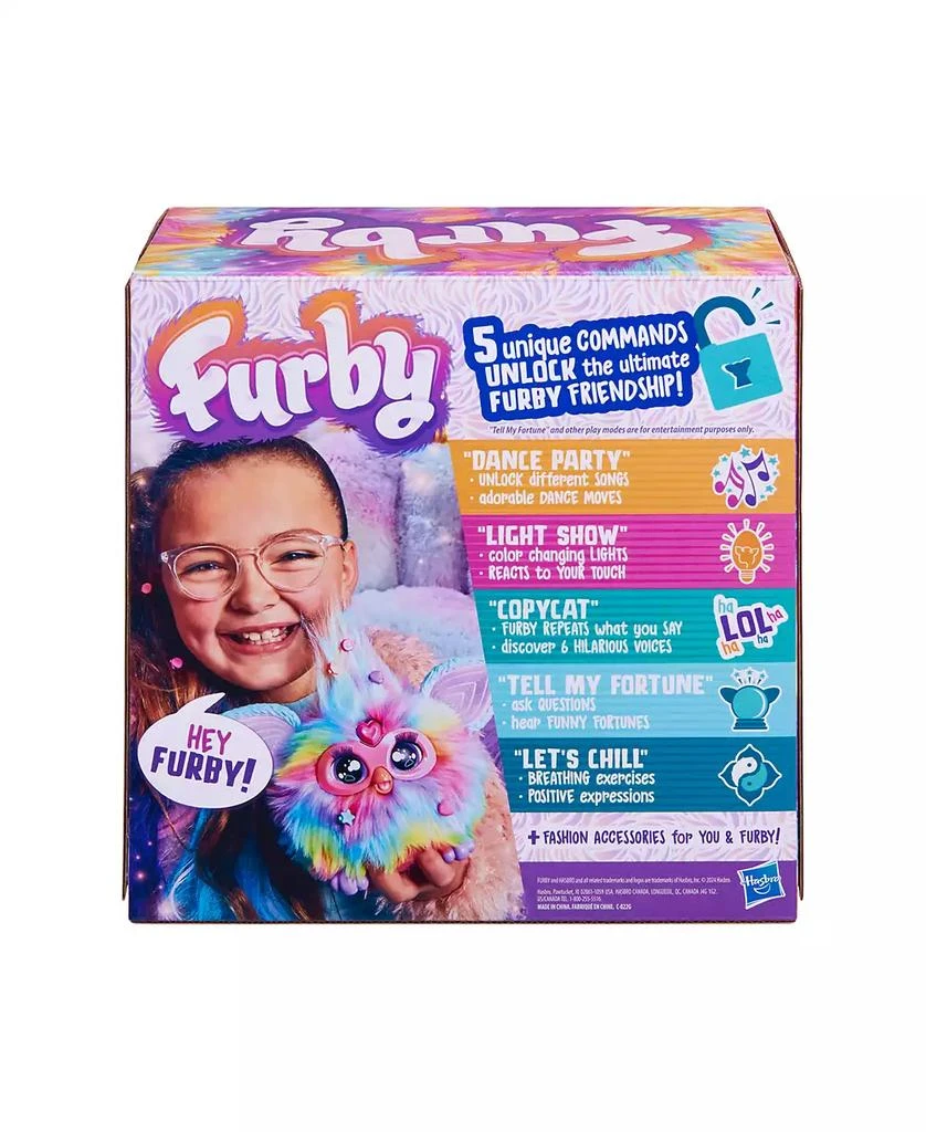 商品Furby|Tie Dye Interactive Plush Toy,价格¥360,第5张图片详细描述