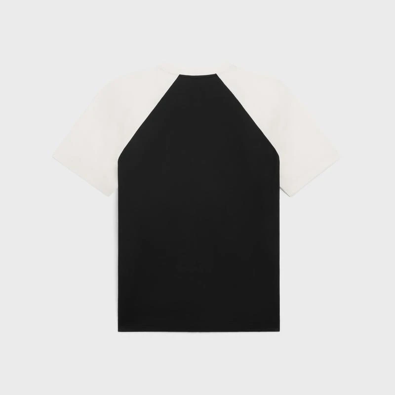 Celine/赛琳 男士黑色棉短袖T恤 商品